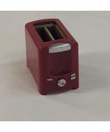 Barbie Doll DREAM KITCHEN TOASTER purple red MY HOUSE TERESA Mattel vintage - $473.21 MXN
