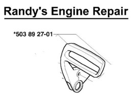 Hand Guard Brake Handle Husqvarna 503892701 242 254 51  - £55.87 GBP