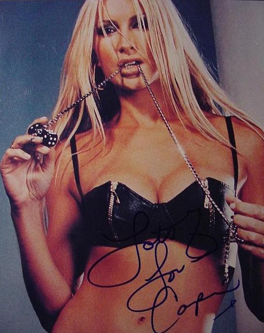 Primary image for Caprice Bourette hand signed autographed photo sexy hot