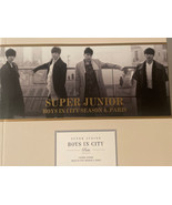Super Junior Boys in City Season 4 Paris Book, Post Card Book,&amp; Poster - $914.82 MXN