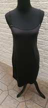 TRINA TURK Women&#39;s  Black knit spegetti strap Dress Size s - $18.50