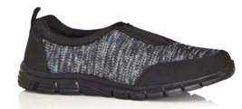 Nwt Cloudwalkers Gray Slip On SNEAKER/ Shoes Size 8W - £9.57 GBP