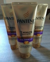 3x Pantene PRO-V 3 Minute Miracle Total Damage Care Conditioner 6 Oz. - £23.42 GBP