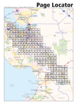Santa Clara San Jose CA Street Guide Atlas (TM) - £101.23 GBP
