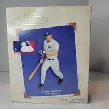 Hallmark Keepsake Christmas Ornament Jason Giambi New York Yankees Baseb... - $11.62