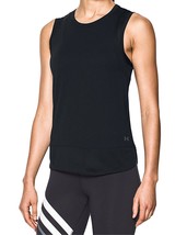 Under Armour Womens Mesh Trim Graphic Top Size X-Large Color Black/Graphite - £35.03 GBP