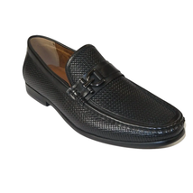 Men's Shoes Steve Madden Soft Leather upper Slip On Chivan Black image 2