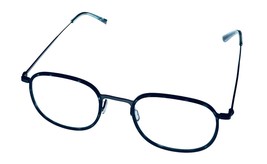 Jones New York Mens Blue Tortoise Square Metal Eyewear Frame, J360. 49mm - £28.37 GBP