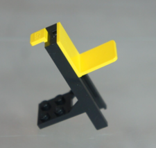 Vintage LEGO Forklift 2x2 Black Yellow Fork Classic 3430c02 - £3.87 GBP