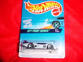 HOT WHEELS #555 SOL-AIRE CX4 WITH 3 SPOKE RIMS SPY PRINT SERIES FREE USA... - $7.69