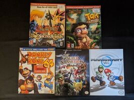 Lot De 5 Nintendo Prima Guides Stratégie Wii N64 Mario Kart Donkey Kong - $67.55