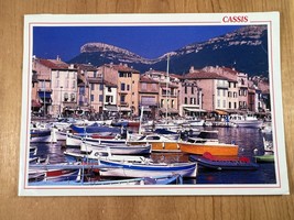 Vintage Postcard, Boats and Harbor, Cassis, Bouches-du-Rhone, South of France - £3.72 GBP