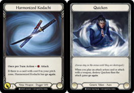 Alpha Flesh and Blood Welcome to the Rathe Quicken/ Harmonized Kodachi NM 2019 - $9.89