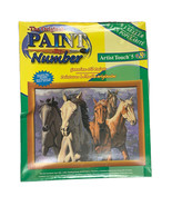 NEW The Original Paint by Number ARTIST TOUCH 5 USA 2002 Horses Oil Pain... - $739.80 MXN