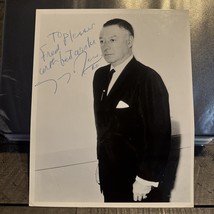 George Jessell Original Autograph Personalized 8 X 10 Type 2 Photo 1960’s - $79.20