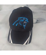 CAROLINA PANTHERS NFL Fan Favorite Black Brim Baseball White Trim Adjust... - €12,22 EUR