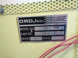 ORD INC PART # 128-52-11 MODEL # NP-1 AIRCRAFT COMPONENT - USED AVIATION... - $617.14