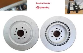 BREMBO OEM 6 Lug Rear Brake Rotors Rotor Cadillac CTS-V 03-07 &amp; STS-V 05... - $183.15