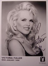 Victoria Fuller hand signed Playboy playmate promo photo - £31.13 GBP