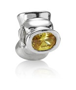 Pandora Lights Charm, Big Sky, Yellow CZ, Sterling Silver, New - €27,29 EUR