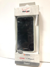 Verizon Griffin Hard Shell Cover With Stand for iPhone 4/4s - Black/White - £6.19 GBP