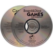 Twin CD: Board &amp; Dice Games/Casino Games (2PC-CDs, 2001) Win - New CDs in SLEEVE - £3.93 GBP