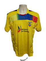 Marathon Ecuador National Soccer Team Ministerio del Deporte Men L Yello... - $565.28 MXN