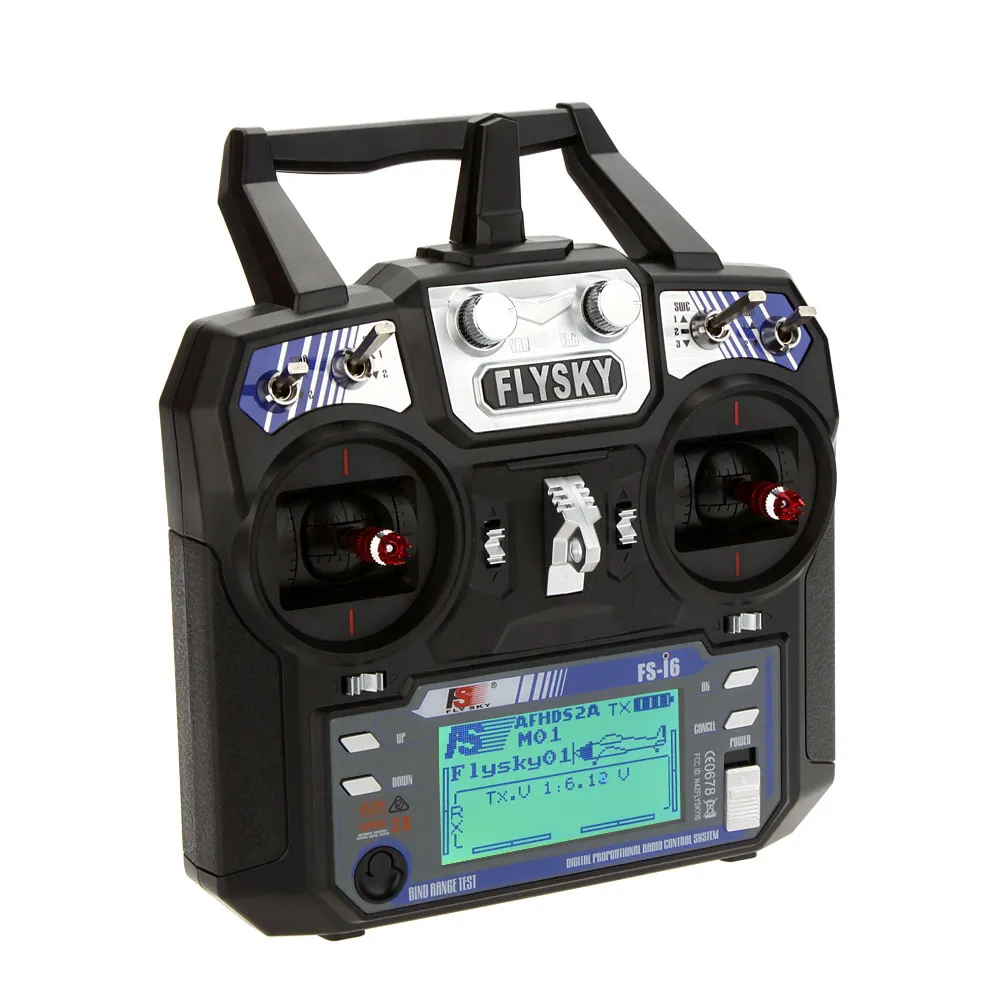 Flysky FS-i6 AFHDS 2A 2.4GHz 6CH Radio System Transmitter for RC Helicopter - £65.67 GBP+