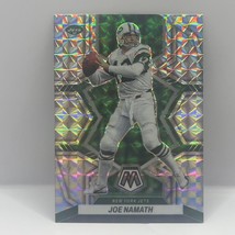 2022 Panini Mosaic Football Joe Namath #205 Mosaic Prizm New York Jets - £1.93 GBP