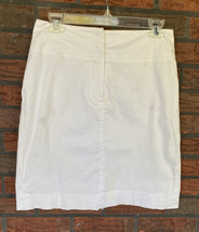 Rene Lezard Skirt EU 38 Ladies Size 4 Lined Button Front Stretch Back Ki... - $8.55