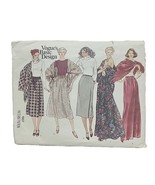 VTG Vogue&#39;s Basic Design Sewing Pattern  Sz 12 Misses&#39; Skirt &amp; Shawl #19... - $19.46 CAD