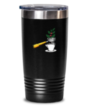 20 oz Tumbler Stainless Steel Insulated Funny Coffee Plant Espresso Bari... - $29.95