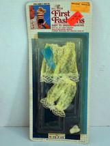Vintage NOS TOYS R US First Fashions 11 1/2&quot; Doll Lace Pajama &amp; Shoes Set - £18.70 GBP