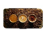 Coffee Latte Cappuccino iPhone 13 Pro Max Flip Wallet Case - £15.65 GBP