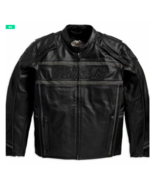 CUSTOMIZED HARLEY-DAVIDSON MOTORBIKE LEATHER JACKET - $307.73 CAD