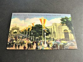 Canadian National Exhibition, Toronto, Canada -1953 Postmarked Postcard. - £5.88 GBP