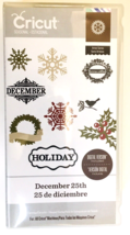 Cricut Seasonal Cartridge Holiday December 25th Christmas Unlinked Complete - £39.49 GBP