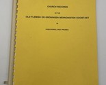 Church Records Book Old Flemish Groningen Mennonite History Genealogy  - $28.45