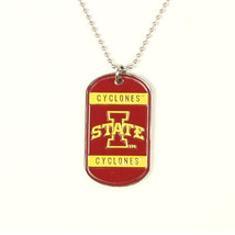 Iowa State Cyclones Dog Tag Necklace - NCAA - £8.37 GBP