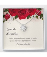 Spanish Latina Grandma Message Card Necklace | Collar Regalo Para Abuela  - £39.30 GBP - £51.11 GBP