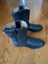 Ariat ATS Technology  Black  Western Work Leather  Men  Boots 8.5 D - $49.49