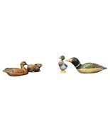 Set of 4 Small Animal Figurines - Duck and Rabbit Statuettes - 2Y30 - $102.69 CAD