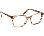 Warby Parker Eyeglasses Hughes M 207 Chestnut Crystal Square Frame 52[]1... - $69.99