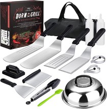 Griddle Accessories,15 Pcs Flat Top Grill Accessories Kit for Blackstone and Cam - £45.31 GBP