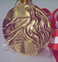 1976 Innsbruck Olympic &#39;Gold&#39; Medal with Ribbon &amp; Display Stands !!! - £39.40 GBP