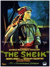 9460.The Sheik.paramount pictures.arab man.turban.POSTER.decor Home Offi... - £13.44 GBP+