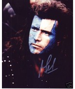 Mel Gibson hand signed autographed photo Braveheart - £78.21 GBP