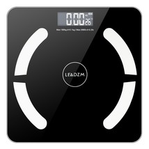 LEADZM Bluetooth Smart Digital Scale Body Fat, Water, muscle mass, BMI BMR, bone - £38.66 GBP