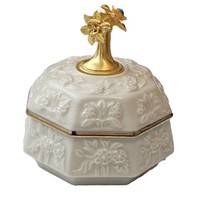 Lenox Porcelain Birthstone Trinket Box – December Birthstone - $15.79