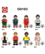 8pcs FIFA Football Players Minifigures Set  - £14.37 GBP